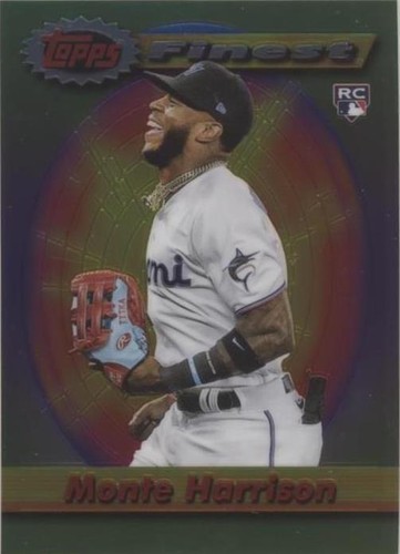2021 Topps Finest Flashbacks - Monte Harrison #39