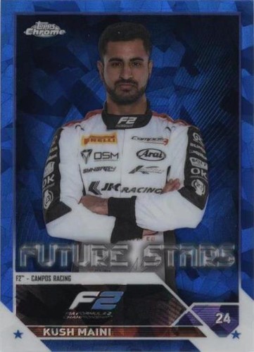 2023 Topps Chrome Sapphire Edition Formula 1 - Kush Maini #82