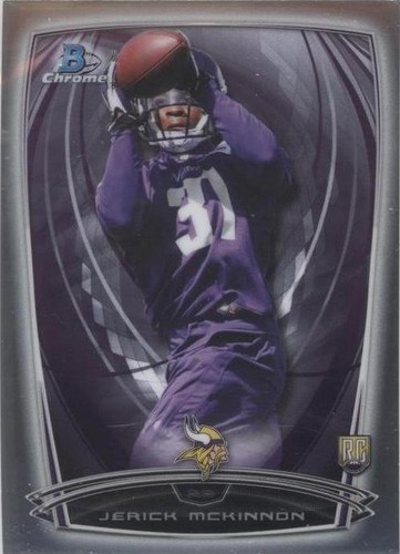 2014 Bowman Chrome Jerick McKinnon #215