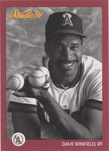 1991 Studio - Dave Winfield #30
