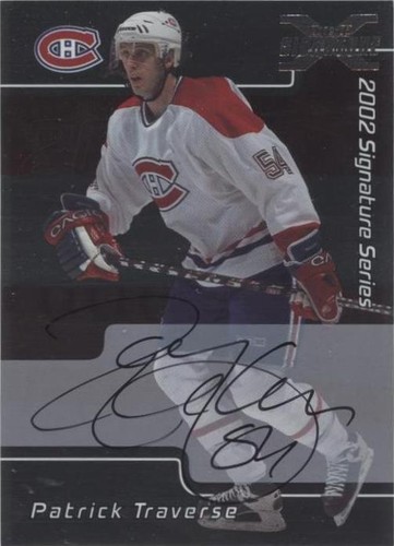 2002-03 In the Game Be A Player Signature Series - Patrick Traverse #079