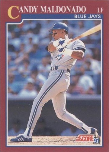 1991 Score Rookie & Traded - Candy Maldonado #28T