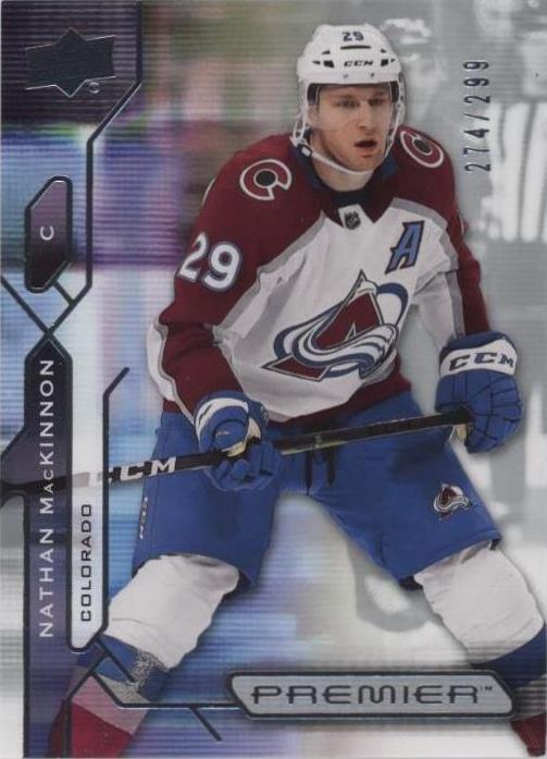 2021-22 Upper Deck Premier - Nathan MacKinnon #36