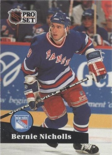 1991-92 Pro Set - Bernie Nicholls #166