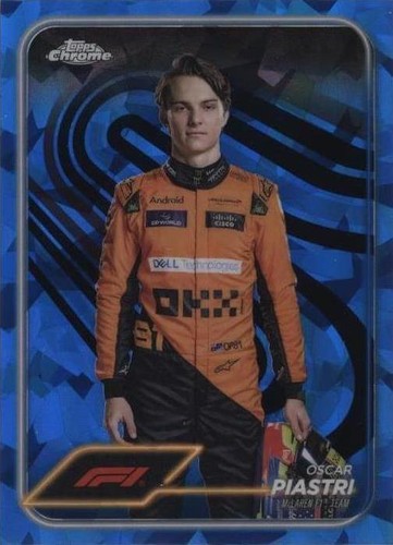 2024 Topps Chrome Sapphire Edition Formula 1 - Oscar Piastri #8