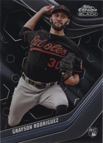 2023 Topps Chrome Black - Grayson Rodriguez #75