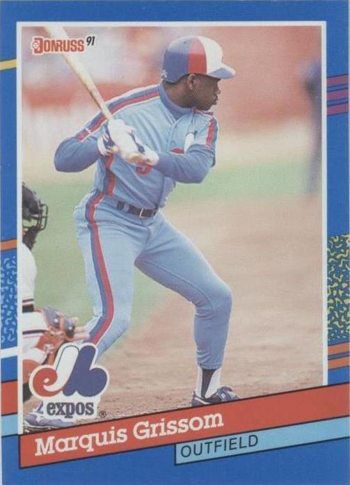 Donruss 1991 - Marquis Grissom #307