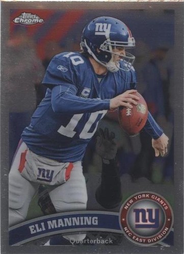 2011 Topps Chrome Eli Manning #12