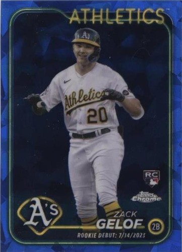 2024 Topps Chrome Update Series Sapphire Edition - Zack Gelof #USCS131