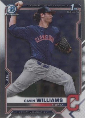 2021 Bowman Draft - Gavin Williams #BDC-93