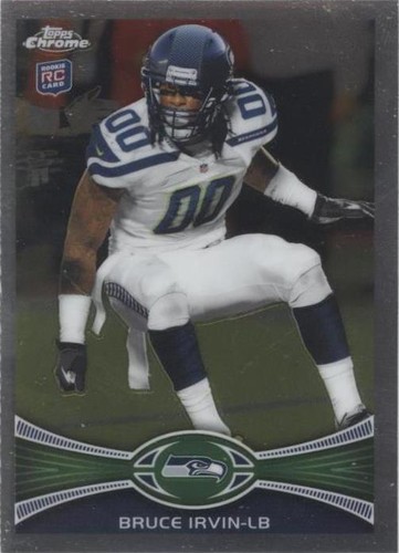 2012 Topps Chrome Bruce Irvin #176