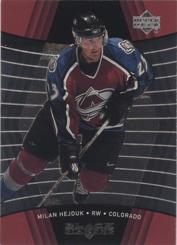 1999-00 Upper Deck Black Diamond - Milan Hejduk #28