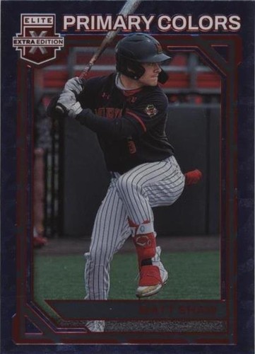 2023 Panini Elite Extra Edition - Matt Shaw #PC-13