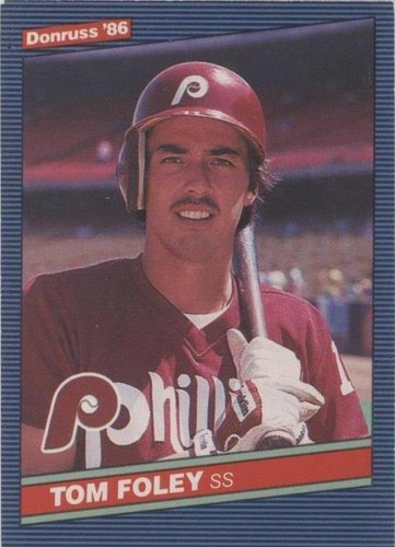 1986 Donruss - Tom Foley #549