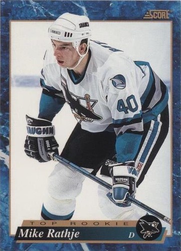1993-94 Score - Mike Rathje #595