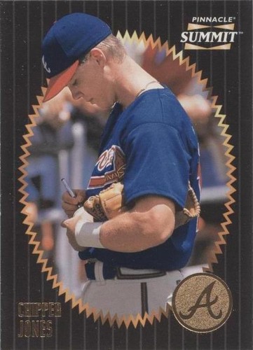 1996 Pinnacle Summit - Chipper Jones #126