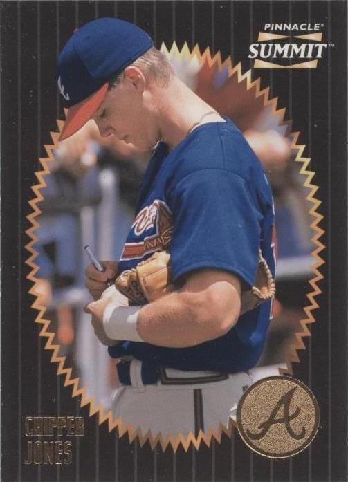 1996 Pinnacle Summit - Chipper Jones #126