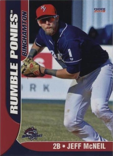 2018 Choice Binghamton Rumble Ponies - Jeff McNeil #10