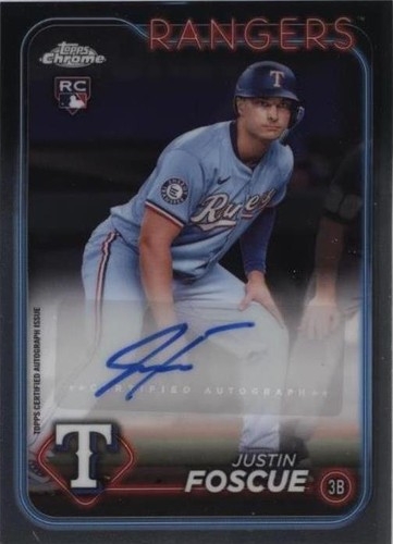 2024 Topps Chrome Update Series - Justin Foscue #AC-JUF