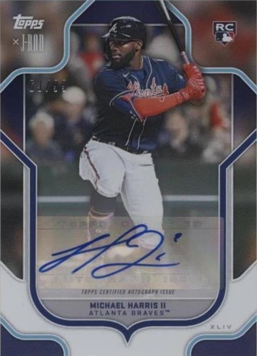 2023 Topps X J-Rod - Michael Harris II #21-A