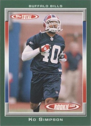2006 Topps Total Ko Simpson #478