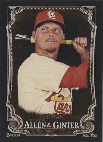 2024 Topps Allen & Ginter X - Nolan Gorman #197