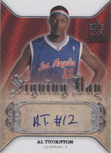 2007-08 SP Rookie Threads - Al Thornton #SD-AT