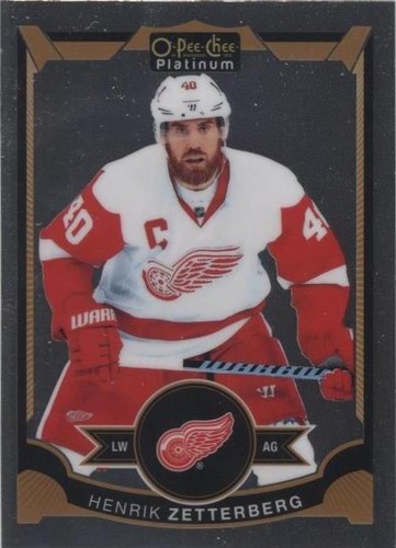 2015-16 O-Pee-Chee Platinum - Henrik Zetterberg #40