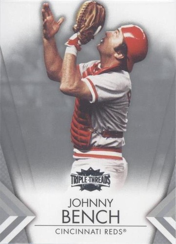 2012 Topps Triple Threads - Johnny Bench #89
