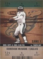 2003 Fleer Authentix Donovan McNabb #1