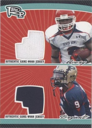 2008 Topps Rookie Progression Donnie Avery Dorien Bryant #PDR-AB