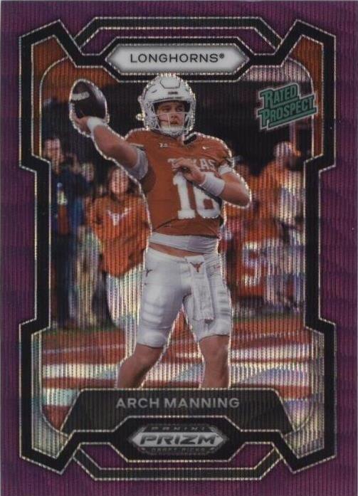 2024 Panini Prizm Draft Picks - Rated Prospect Arch Manning