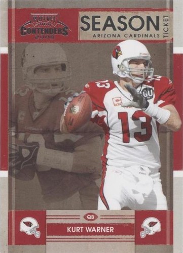2008 Playoff Contenders Kurt Warner #1