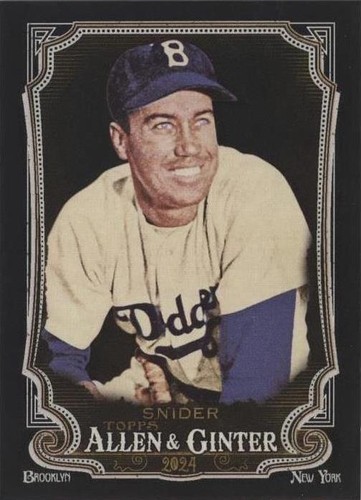 2024 Topps Allen & Ginter X - Duke Snider #104