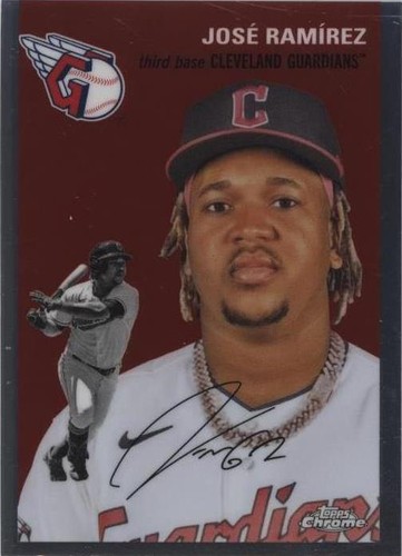 2023 Topps Chrome Platinum Anniversary - Jose Ramirez #279