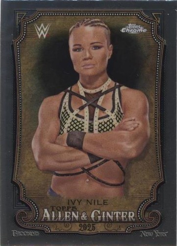 2025 Topps Chrome WWE - Ivy Nile #AG-IVY
