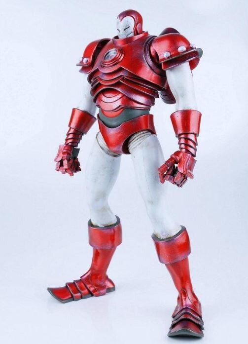 o408 バタリオン エンパイア　オヴ・マン 3A Marvel The Invincible Iron Man Silver Centurion 1/6 Scale