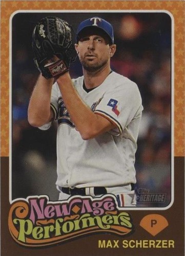 2024 Topps Heritage - Max Scherzer #NAP-22
