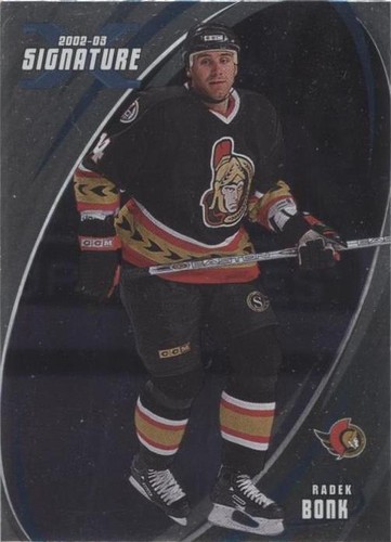 2002-03 In the Game Be A Player Signature Series - Radek Bonk #068
