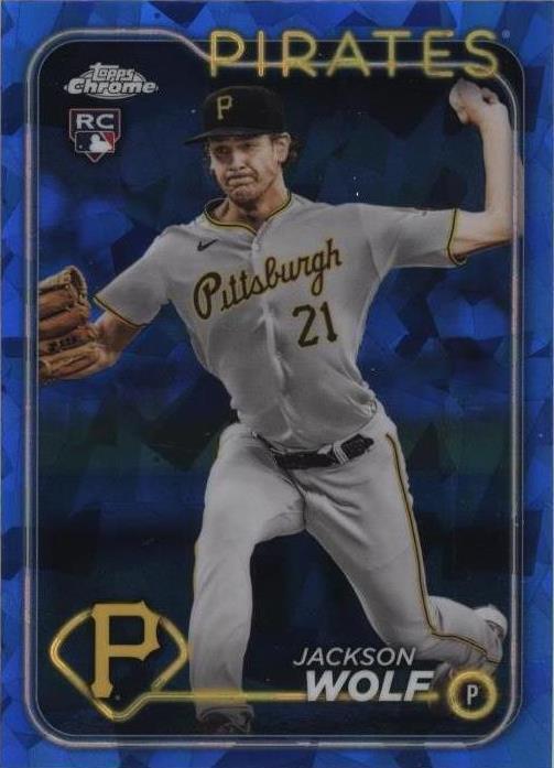 2024 Topps Chrome Sapphire Edition - Jackson Wolf #523