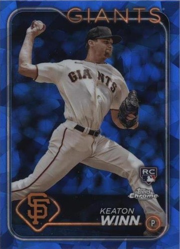 2024 Topps Chrome Rookie Refractor Keaton Winn #208 GS1 | eBay