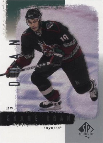 2000-01 SP Authentic - Shane Doan #69