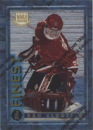 1994-95 Topps Finest - Dan Cloutier #145