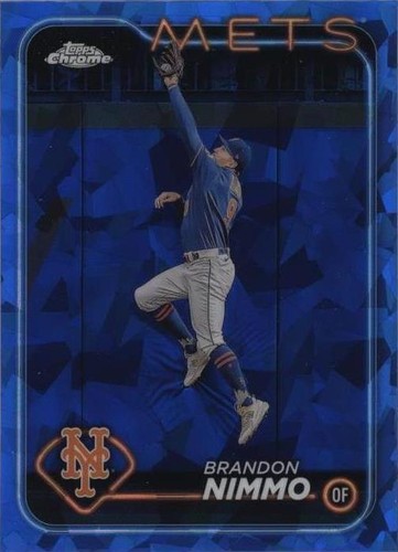 2024 Topps Chrome Sapphire Edition - Brandon Nimmo #59