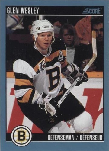 1992-93 Score Canadian - Glen Wesley #230