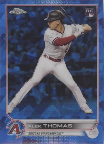 2022 Topps Chrome Update Series Sapphire Edition - Alek Thomas #US212