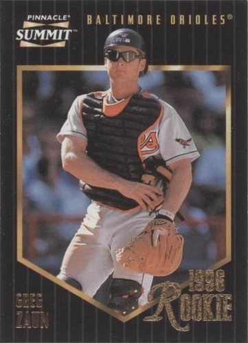 1996 Pinnacle Summit - Gregg Zaun #167
