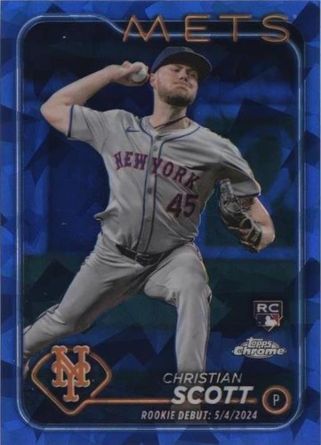 2024 Topps Chrome Update Series Sapphire Edition - Christian Scott #USCS253