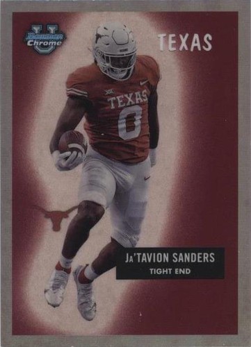 2023 Bowman University Chrome Ja'Tavion Sanders #55BF-12