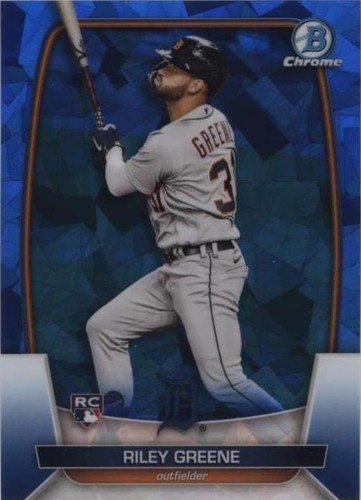2023 Bowman Chrome Sapphire Edition - Riley Greene #29